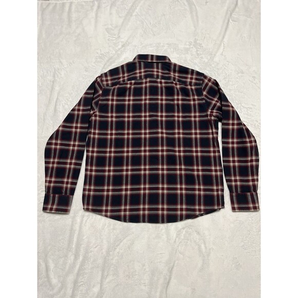 UNTUCKit Men's L "Rondel" Long Sleeve Button-Up Shirt Red White Blue - Picture 4 of 4